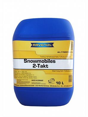Изображение товара 1152310-010-01-999 Моторное масло для 2-Тактных снегоходов RAVENOL Snowmobiles Teilsynth. 2-Takt (10