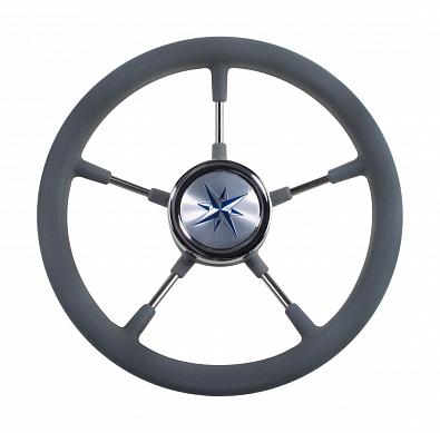 Изображение товара VN732022-03 Рулевое колесо RIVA RSL, обод серый/спицы серебряные, Ø320мм (Volanti Luisi)