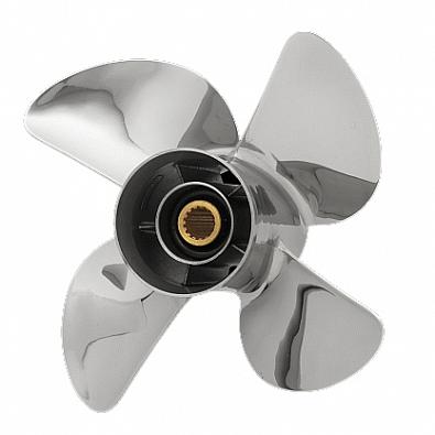 Изображение товара SCD4R17P-YM90 Гребной винт PowerTech для YAMAHA 50-130 л.с., 4x13x17, 4-х лопастной, правый, сталь