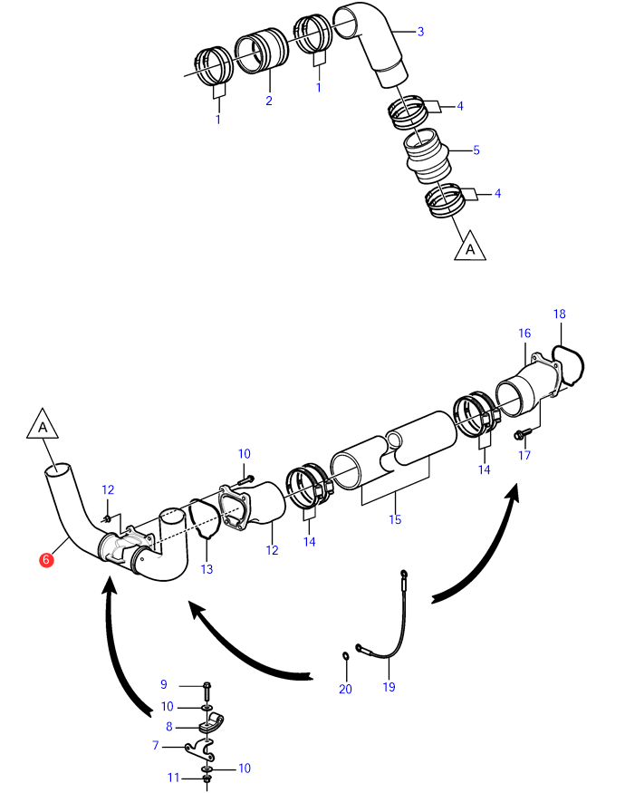 Изображение товара Exhaust Pipe