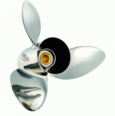 Изображение товара 3561-151-27 Гребной винт SOLAS Scorpion для моторов 120-300 л.с., 3x15-1/8x27, нержавеющая сталь