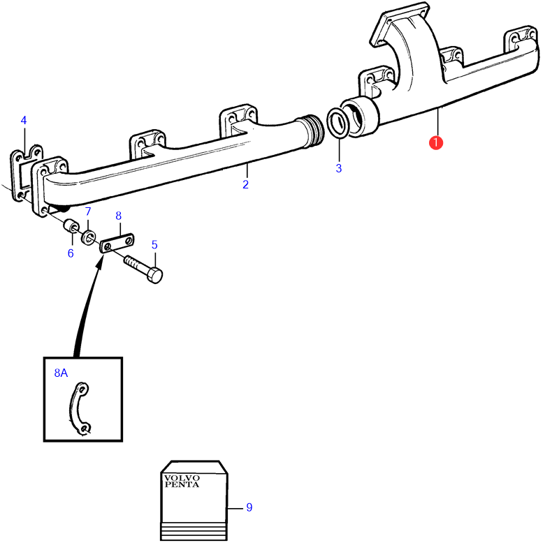 Изображение товара Exhaust Pipe