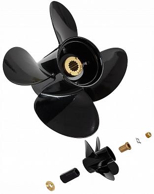 Изображение товара 00124570 Гребной винт BaekSan для Mercury 60-125, 4x13-7/8x13, 140901387A1300M, 4-лопасти, втулка
