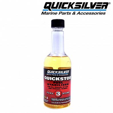 Изображение товара 8M0079745 Топливная добавка-консервант QUICKSILVER Quickstor, 12@355мл