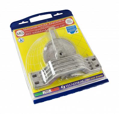 Изображение товара KITYAMAHA150/200MG Комплект магниевых анодов для YAMAHA 150-225 л.с. (TECNOSEAL)