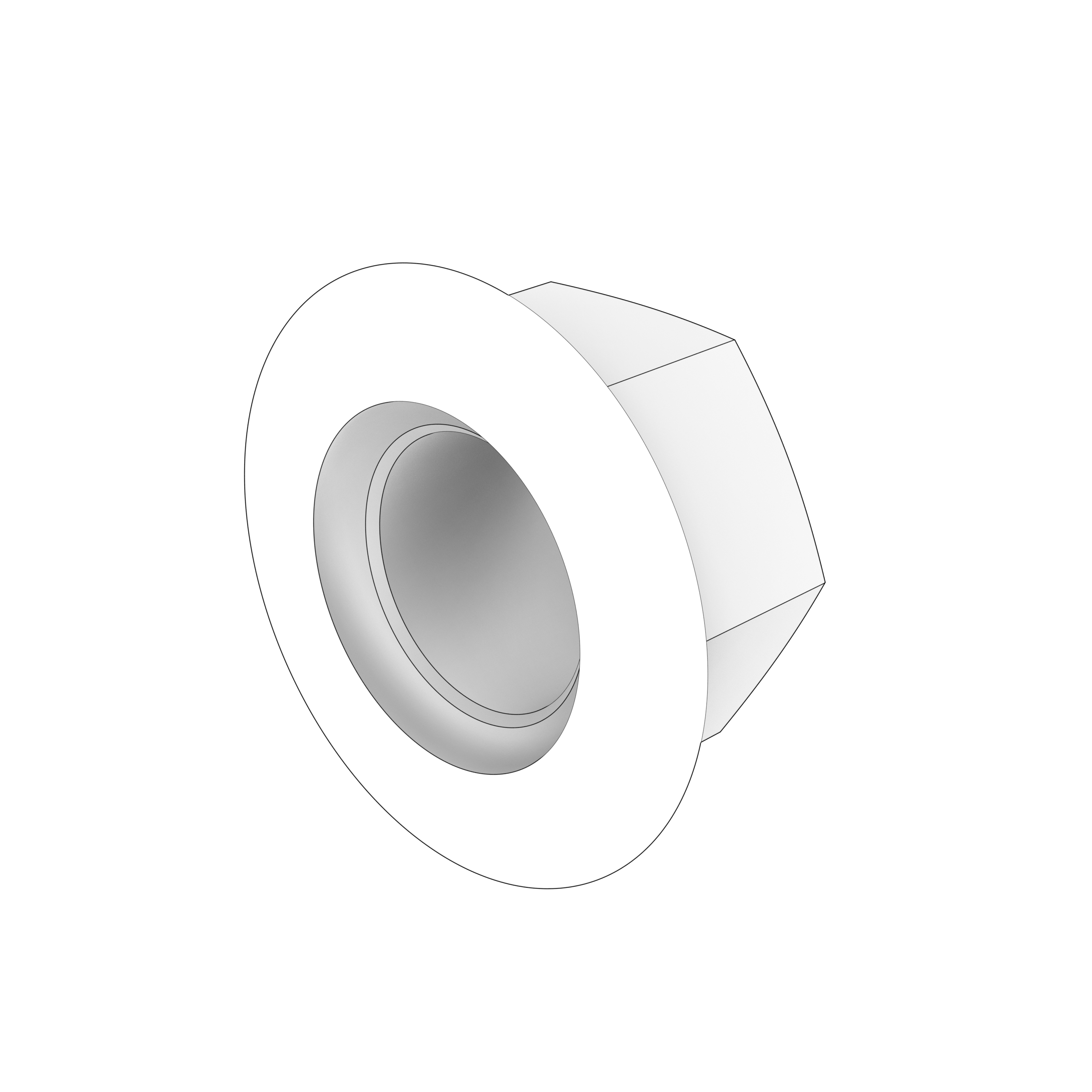 Изображение товара Flange lock nut
