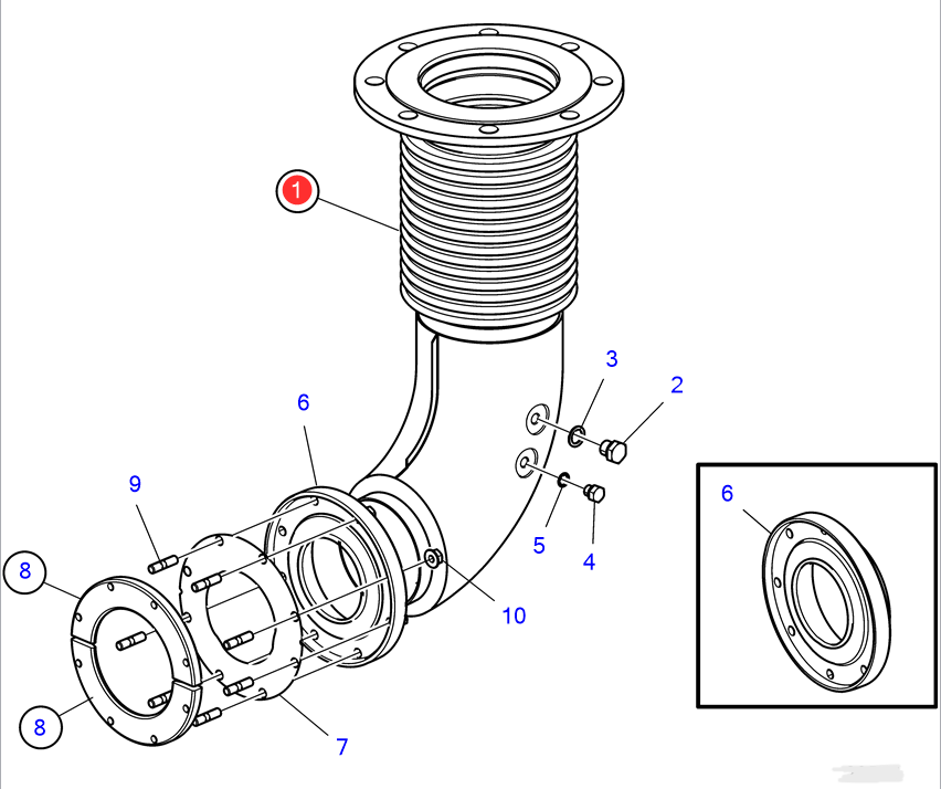 Изображение товара Exhaust outlet