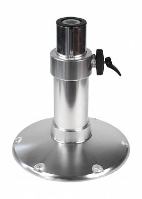 Изображение товара 1260791WOS Стойка под сиденье HEAVY DUTY/MAINSTAY, Ø73мм, регулируемая 380-530мм, Øоснования=300 мм