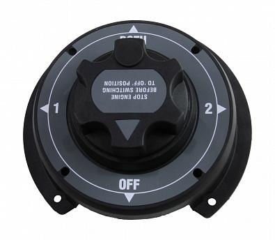 Изображение товара AES121124A Выключатель массы для 2xАКБ, OFF-1-BOTH-2, 12-36V/310А (AES.Co, )