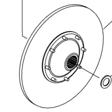 Изображение товара Asm-brake disc,forged,w/t