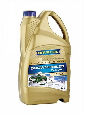 Изображение товара 1151310-004-01-999 Моторное масло для 2-Тактных снегоходов RAVENOL Snowmobiles Fullsynth. 2-Takt (4
