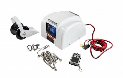 Изображение товара AL006BW45SWRC Лебедка якорная autoTRAC BigWater 45SW/RC (для солёной воды), дистанционное управление