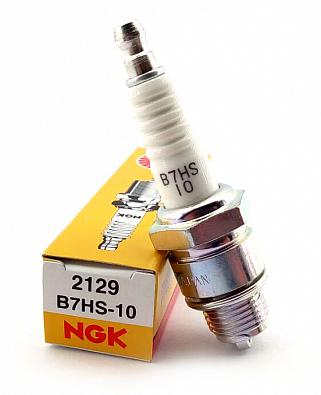 Изображение товара B7HS10 Свеча зажигания NGK B7HS-10/2129 OEM: Yamaha 94703-00217, 41263M, 9701-1-1005