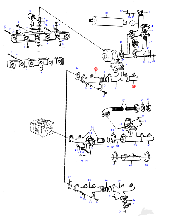 Изображение товара Exhaust Manifold