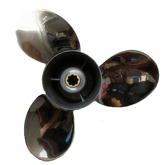 Изображение товара 63V-45952-SS-T Гребной винт для YAMAHA 9.9-15, 3x9-1/4x10J, сталь OEM: 63V-45952-00-EL