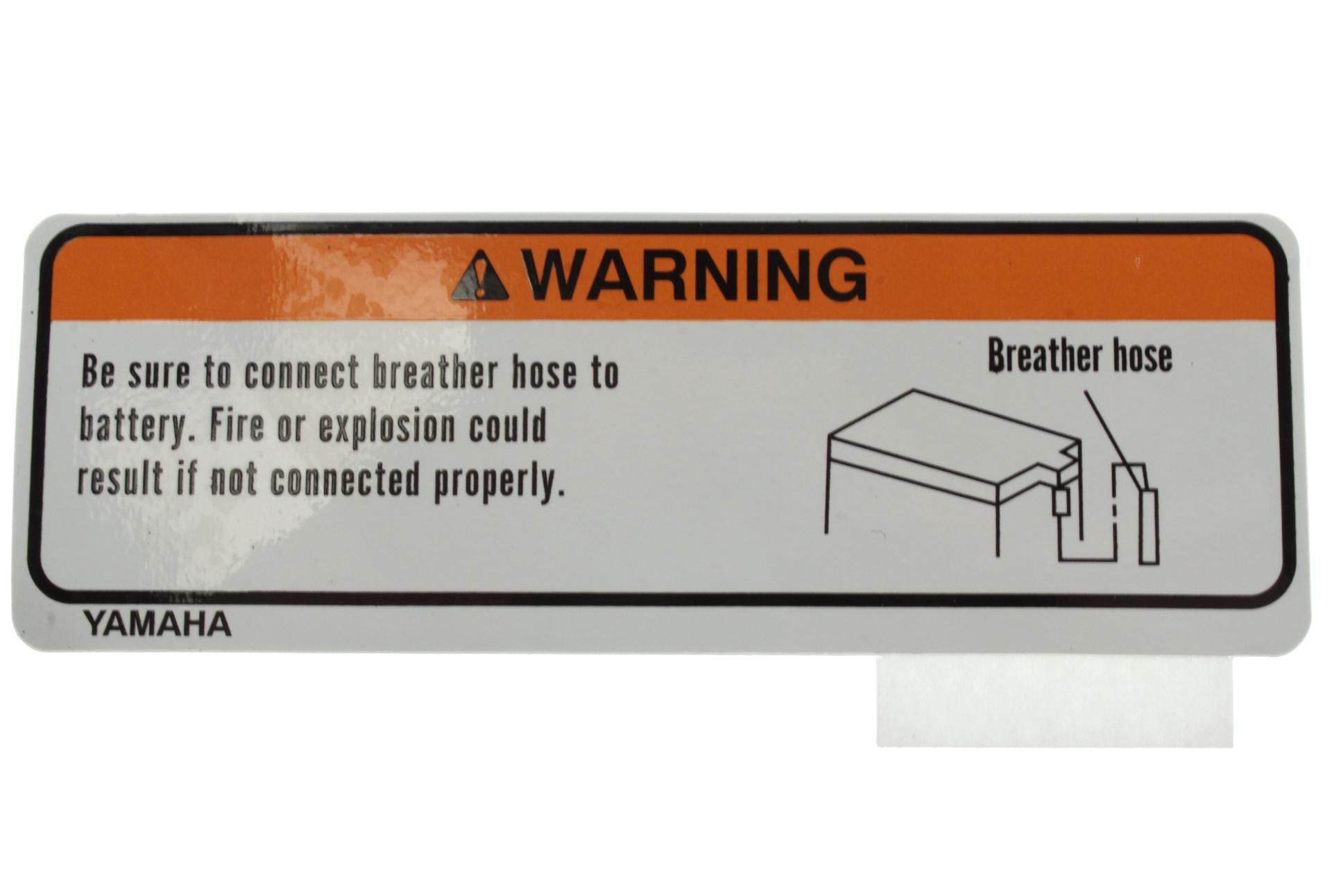 Изображение товара Label, Warning Battery
