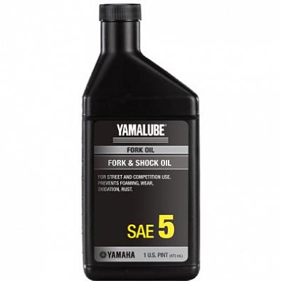 Изображение товара ACC-FORKF-00-05 Масло для передних вилок YAMALUBE Fork&Shock Oil SAE 5, 473 мл