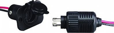 Изображение товара 12VCPS2 Комплект двухпроводной розетки, 12-36V