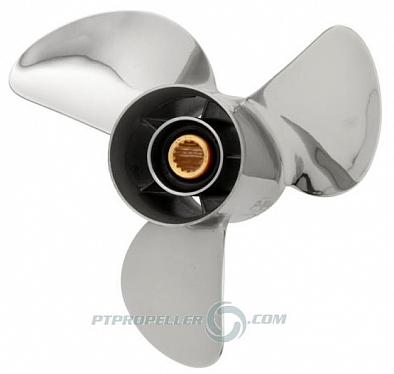 Изображение товара SCD3R19P-YM90 Гребной винт PowerTech для YAMAHA 50-130 л.с., 3x13x19, 3-х лопастной, правый, сталь