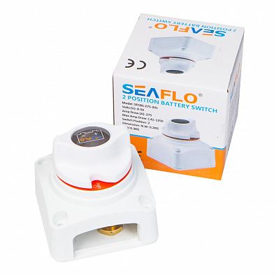 Изображение товара 10252607 Выключатель массы SeaFlo, 275-1250А, 12V/24V белый
