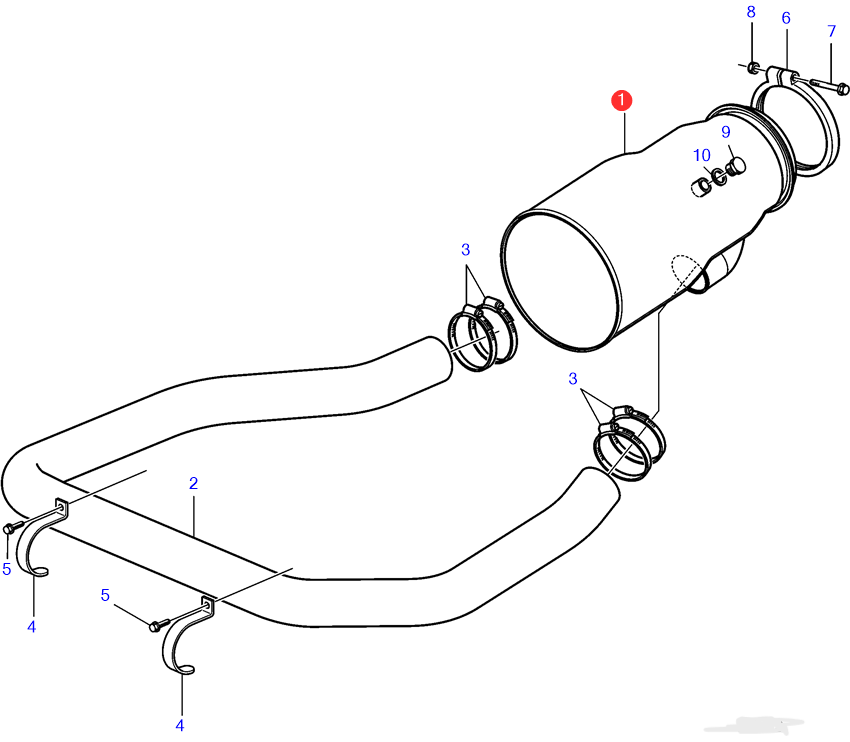 Изображение товара Exhaust Pipe
