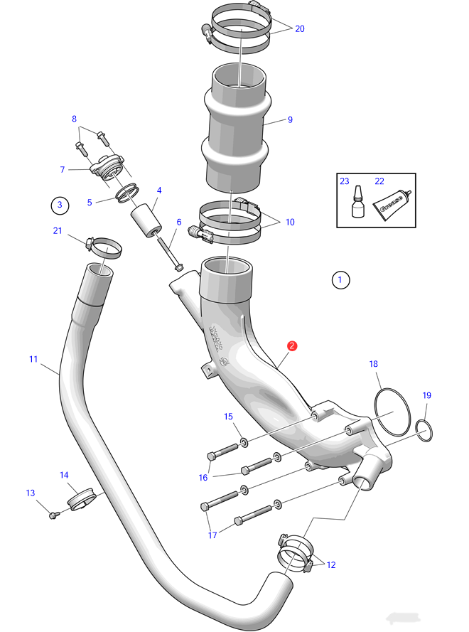 Изображение товара Exhaust Pipe