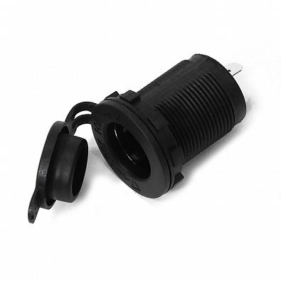 Изображение товара DS1011 Гнездо прикуривателя 12V, круглое (NEKEKE)