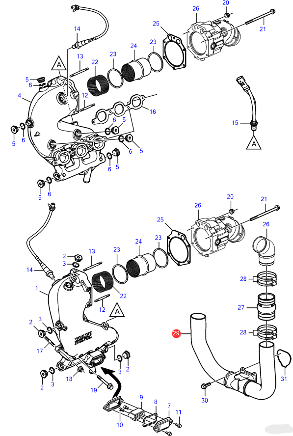 Изображение товара Exhaust Pipe