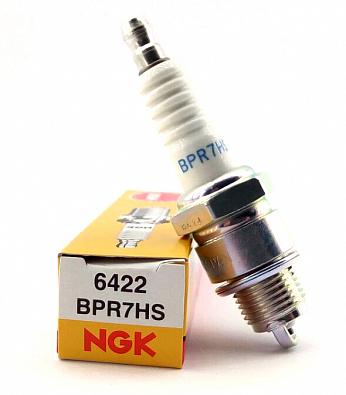 Изображение товара BPR7HS Свеча зажигания NGK BPR7HS/6422 OEM: QL78YC/0437929