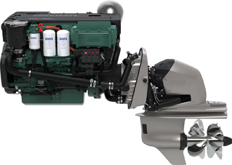 Изображение товара Судовой Двигатель D4-150A / DPI VOLVO PENTA