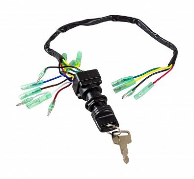 Изображение товара SK703-82510-43-SE Замок зажигания Skipper с ключом для Д/У YAMAHA 703, с подсосом OEM:703-82510-44