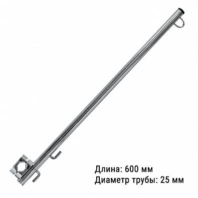 Изображение товара 030401T (120301T) Флагшток, 600 мм (хомут Ø22-25мм)