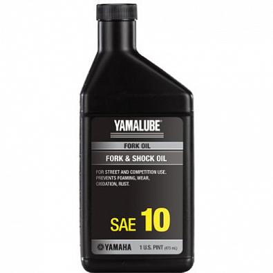 Изображение товара ACC-FORKF-00-10 Масло для передних вилок YAMALUBE Fork&Shock Oil SAE 10, 473 мл
