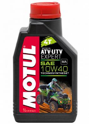Изображение товара 105938 Моторное масло для квадроциклов MOTUL ATV-UTV EXPERT 10W40, полусинтетика, 12@1л