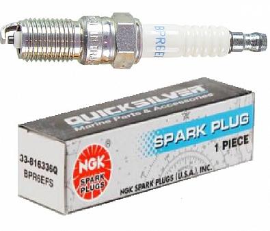 Изображение товара 8M017661 Свеча зажигания NGK BPR6EFS OEM: 816336/MR43LTS/862029/3623/816336Q (Quicksilver, оригинал)