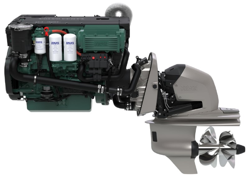Изображение товара Судовой Двигатель D4-320DPI VOLVO PENTA