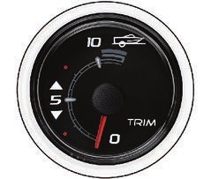 Изображение товара Mercury - Mercruiser 79-8M0052849 Trim Gauge-Black
