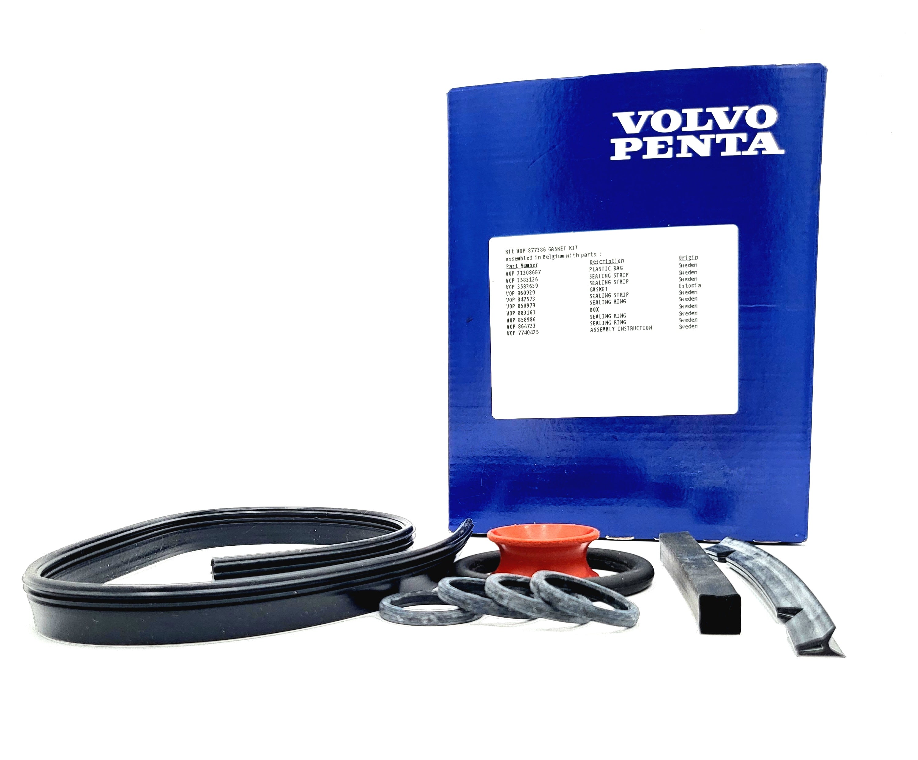 Изображение товара Gasket kit, charge air cooler
