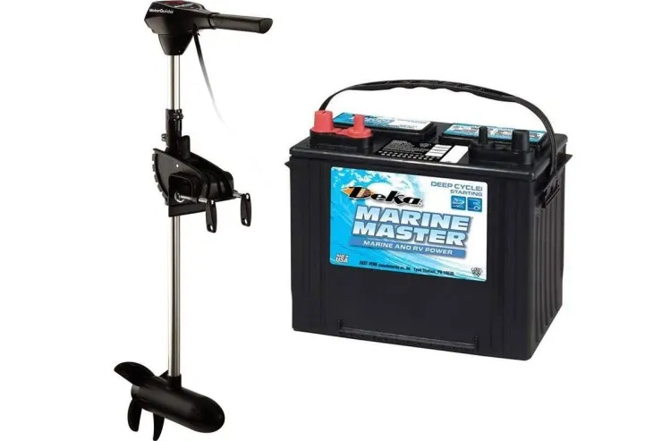 Изображение товара Электромотор MotorGuide R3-55 HT36 + Marine Master DP27 (105 А/ч)