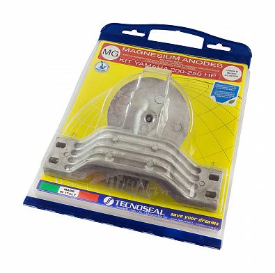 Изображение товара KITYAMAHA200/250MG Комплект магниевых анодов для YAMAHA 200-250 л.с. (TECNOSEAL)