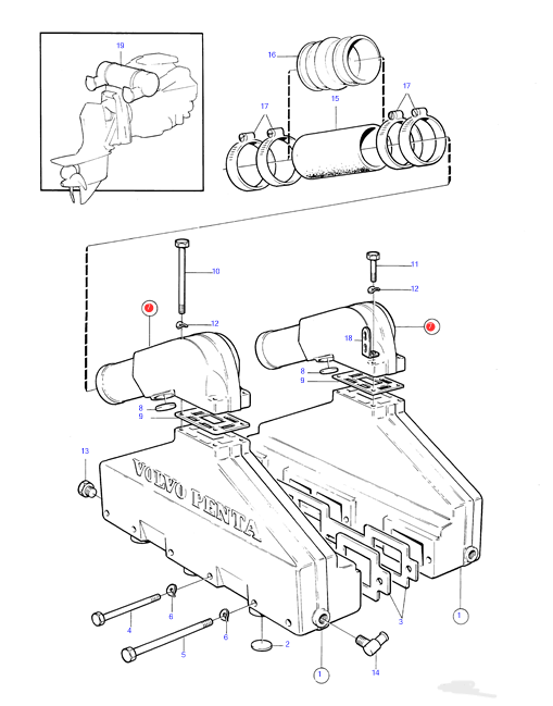 Изображение товара Exhaust Riser