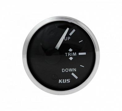 Изображение товара KY09041 Трим-указатель для YAMAHA (c \'01), черный циферблат/нержавеющий ободок, Ø52мм