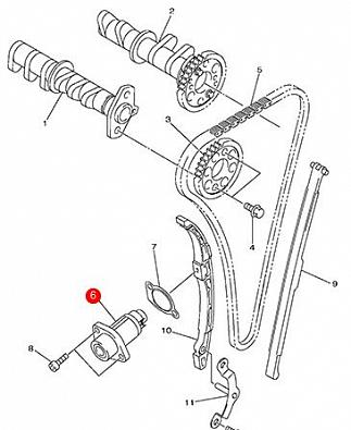 Изображение товара Tensioner Assy, Cam Chain