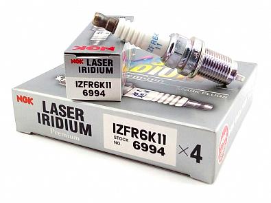 Изображение товара IZFR6K-11 Свеча зажигания NGK Iridium IZFR6K11/6994 OEM: Honda 9807B-5617C (3994)