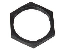 Изображение товара гайка из черного нейлона (1.500-18)