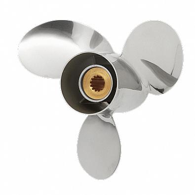 Изображение товара REB3R14P-M70 Гребной винт PowerTech для MERCURY 25-70 л.с., 3x10-1/4x14, 3-лопасти, правый, сталь