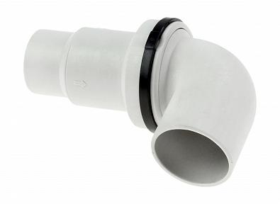 Изображение товара 31347 Клапан невозвратный угловой (90°), под шланг Ø32/38мм (Lalizas)