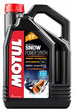 Изображение товара 108210 Моторное масло MOTUL Snowpower Synth 2T, 100% синтетическое, 4@4л