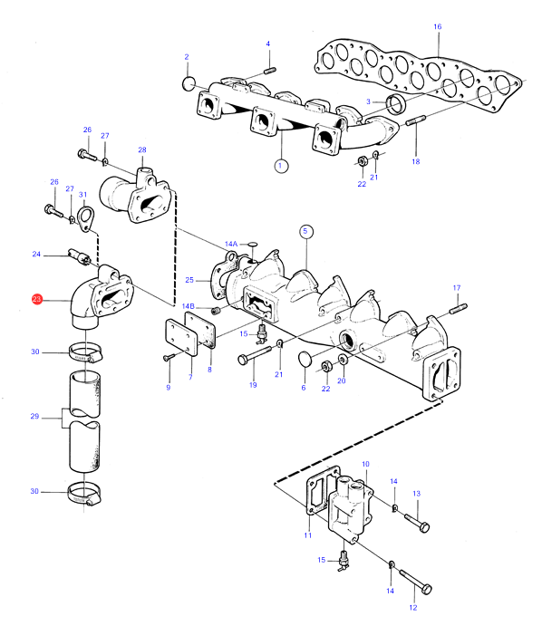 Изображение товара Exhaust Pipe Elbow