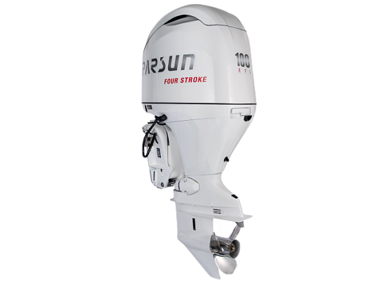 Изображение товара Лодочный мотор бензиновый Parsun F100 FEL-T EFI (115) White